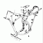 TS125 1978-1979 Рама