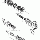 RM125 1975-1978 Transmission (rm125m)