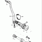 RM125 1975-1978 Kick starter (rm125m)
