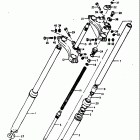 RM125 1975-1978 Front fork (rm125a)