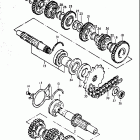 GS400,-X 1978 Трансмиссия