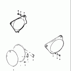 RM125 1975-1978 Frame cover (rm125m)