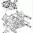 RM100 1976-1978 Crankcase (rm100b