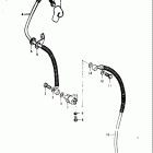 GS400,-X 1978 Brake hose (gs400c)