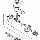 RM125 1975-1978 Crankshaft (rm125a)