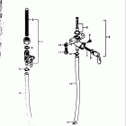 RM250 1976-1978 Топливный кран