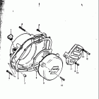 RM250 1976-1978 Крышки картера