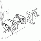 GS400,-X 1978 Задний фонарь