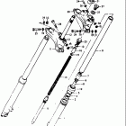 RM125 1975-1978 Front fork (rm125m)