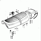 GS400,-X 1978 Сидение