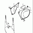 RM400 1978 Обтекатель рамы