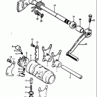 RM125 1975-1978 Gear shifting (rm125a