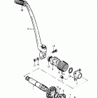 GS400,-X 1978 Кик стартер