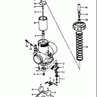 RM400 1978 Карбюратор
