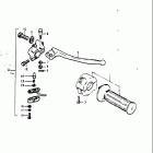 GS400,-X 1978 Rh handle switch (gs400xc)