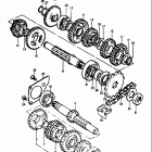 RM125 1975-1978 Transmission (rm125a