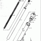 GS400,-X 1978 Передняя вилка