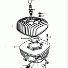 RM125 1975-1978 Cylinder (rm125a