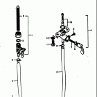 RM100 1976-1978 Fuel cock (rm100b