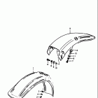 RM400 1978 Крыло