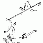 RM125 1975-1978 Stand -  footrest (rm125a