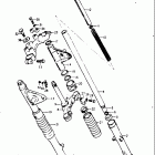 GT185 1973-1977 Front fork (gt185k)