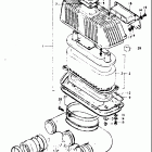 GT550 1973-1977 Air cleaner (gt550k)