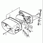 GT380 1973-1977 Rear combination lamp (gt380b)