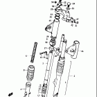 GT250 1973-1977 Front fork (gt250k
