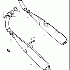 GT500 1976-1977 Глушитель