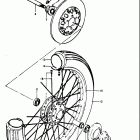 GT500 1976-1977 Переднее колесо