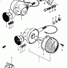 GT750 1973-1977 Turn signal lamp (gt750k