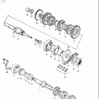 TC125 1973-1977 Трансмиссия