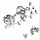 TC100 1973-1977 Задний фонарь