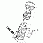 GT500 1976-1977 Главный тормозной цилиндр