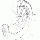 GS400,-X 1977 Wheel