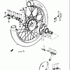 TS125 1973-1977 Переднее колесо