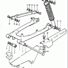 TS75 1975-1977 Маятник задний