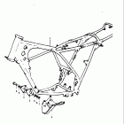 TS125 1973-1977 Рама