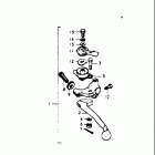 GT550 1973-1977 Рычаг сцепления