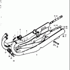 GT750 1973-1977 Muffler (gt750l