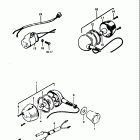 TS125 1973-1977 Turn signal lamp (ts125k