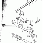 RV90 1973-1977 Stand - footrest