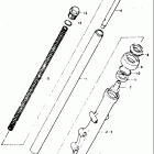 GT750 1973-1977 Front fork (gt750l)