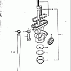 TS400 1973-1977 Топливный кран