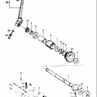 GT500 1976-1977 Кик стартер