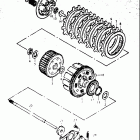 GS400,-X 1977 Сцепление