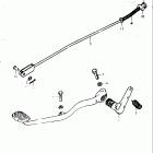 GS400,-X 1977 Задний тормоз