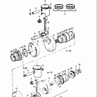 GT500 1976-1977 Коленвал