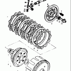 TS125 1973-1977 Clutch (ts125a